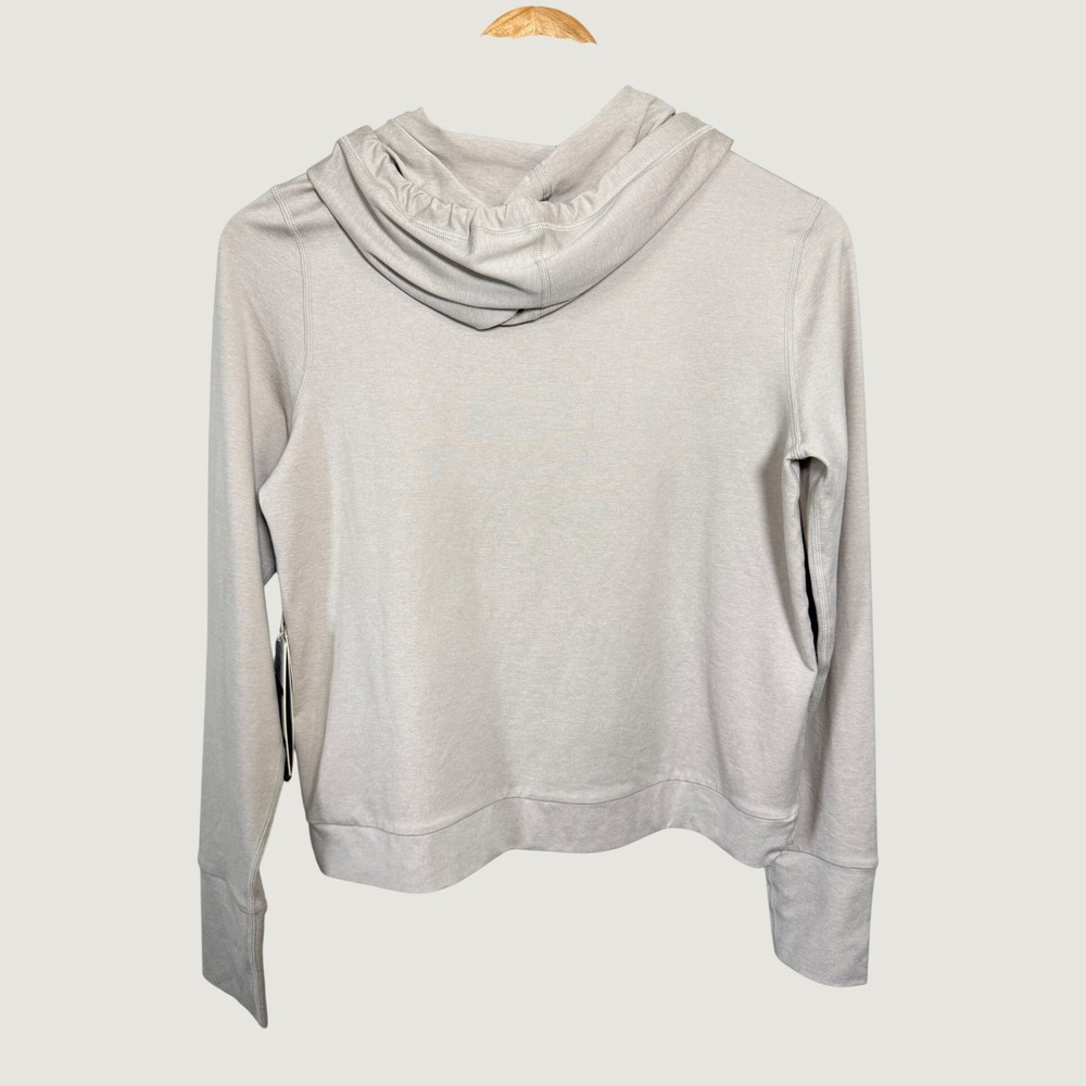 Vuori Halo‎ Essential Hoodie Womens XS Heather Grey Performance Pullover VW226 - Picture 5 of 7